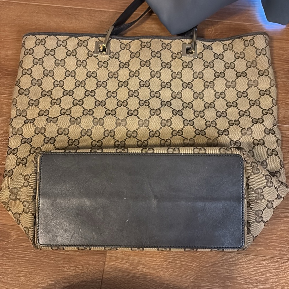 Gucci Beige and Brown Tote Bag - Picture 4 of 7